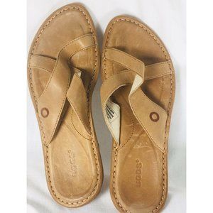 Bogs Todos Women's US 7 Taupe  Leather Sandals